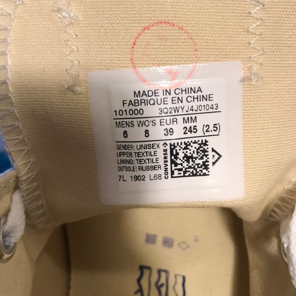 Converse&Cristal Ctas Classic Low Top White W AUTH - Picture 8 of 8